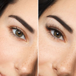 Наращивание ресниц до и после